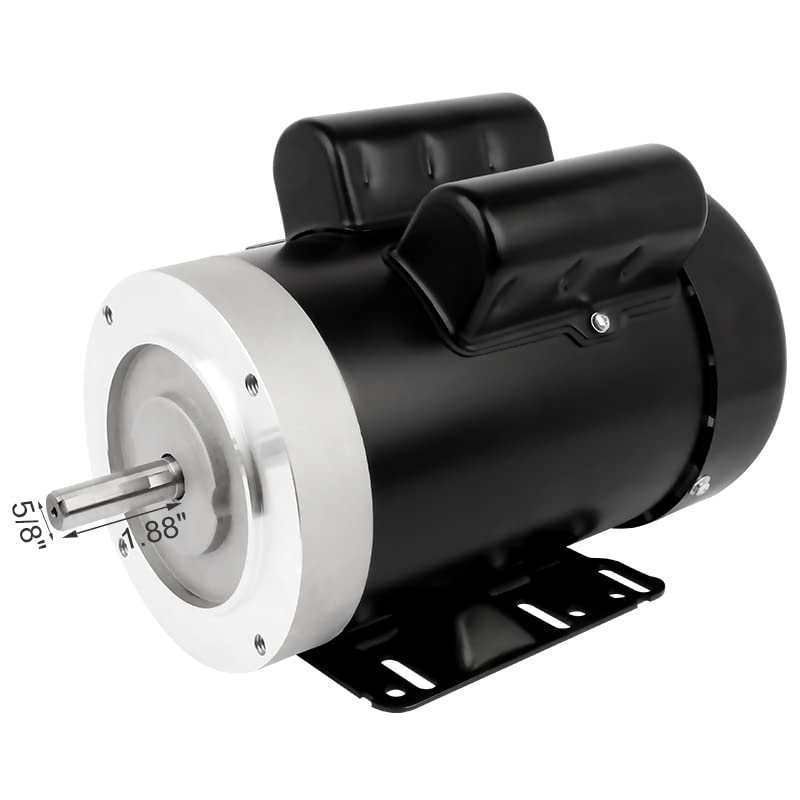 AUCT 14032 - $216 1.5HP Electric Motor 3450RPM Reversible Single Phase 56 - Image 2