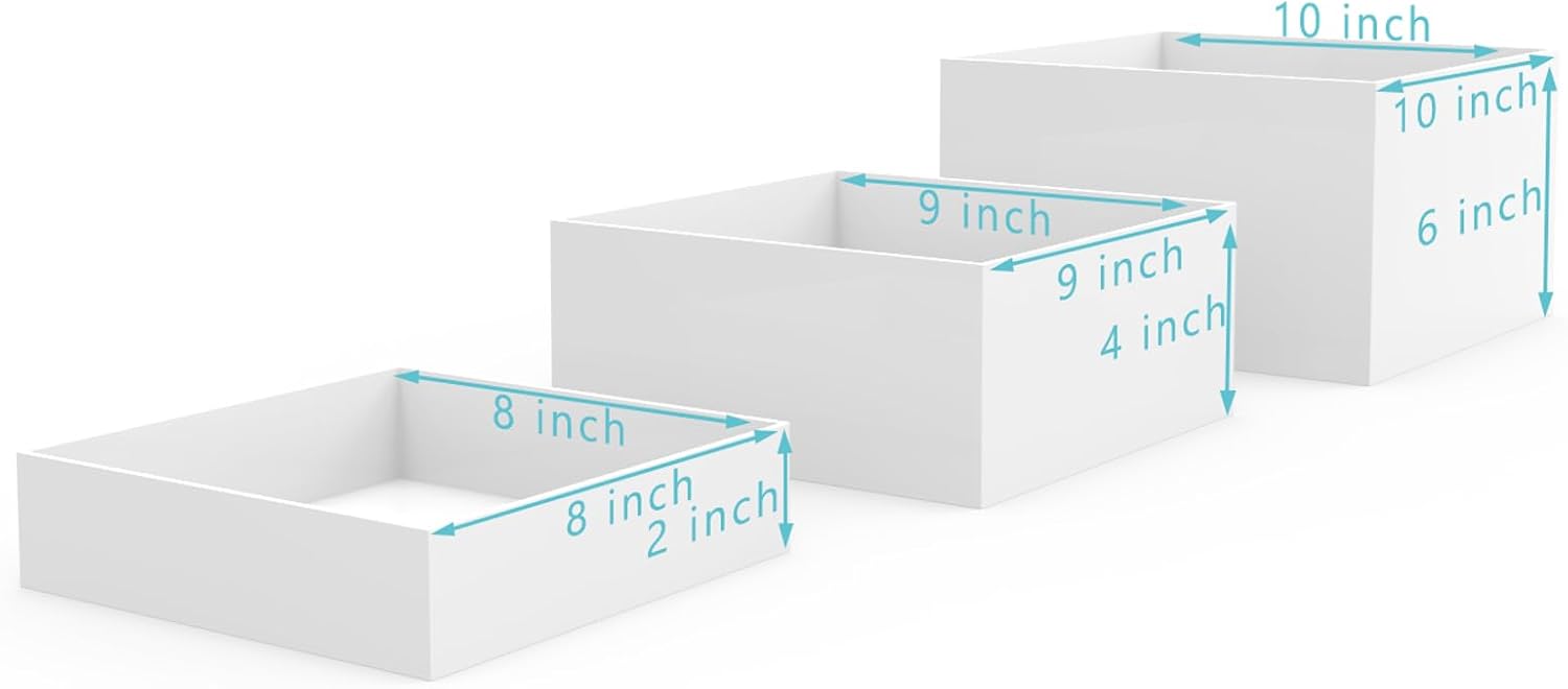 AUCT 13342 - $86 PecMuikee Buffet Risers, Food Risers for Buffet Table, D - Image 4