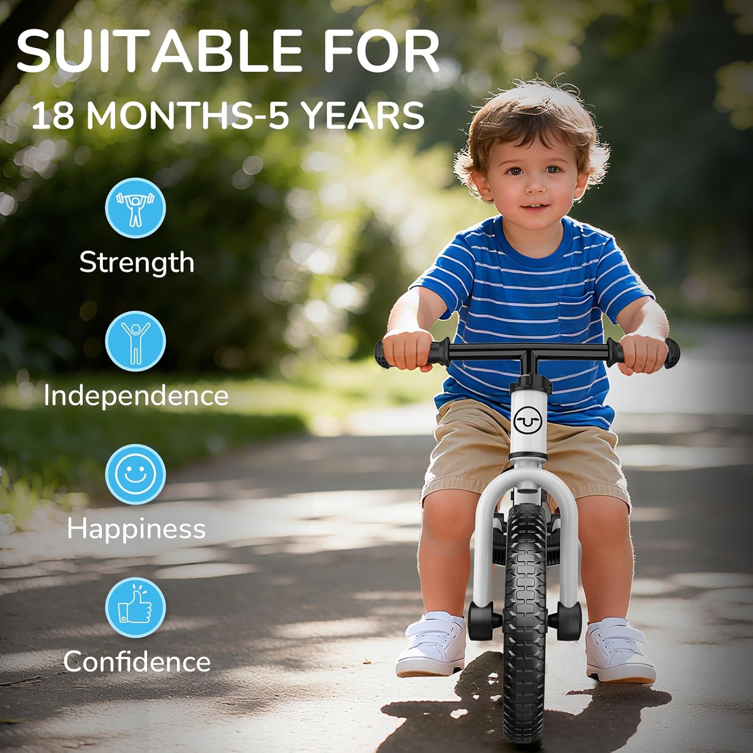 AUCT 12270 - $60 Umatoll Toddler Balance Bike 2 Year Old, Kids Bike Toy f - Image 2