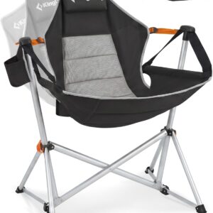 AUCT 12521 - $90 KingCamp Hammock Camping Chair, Swinging Portable Camp C
