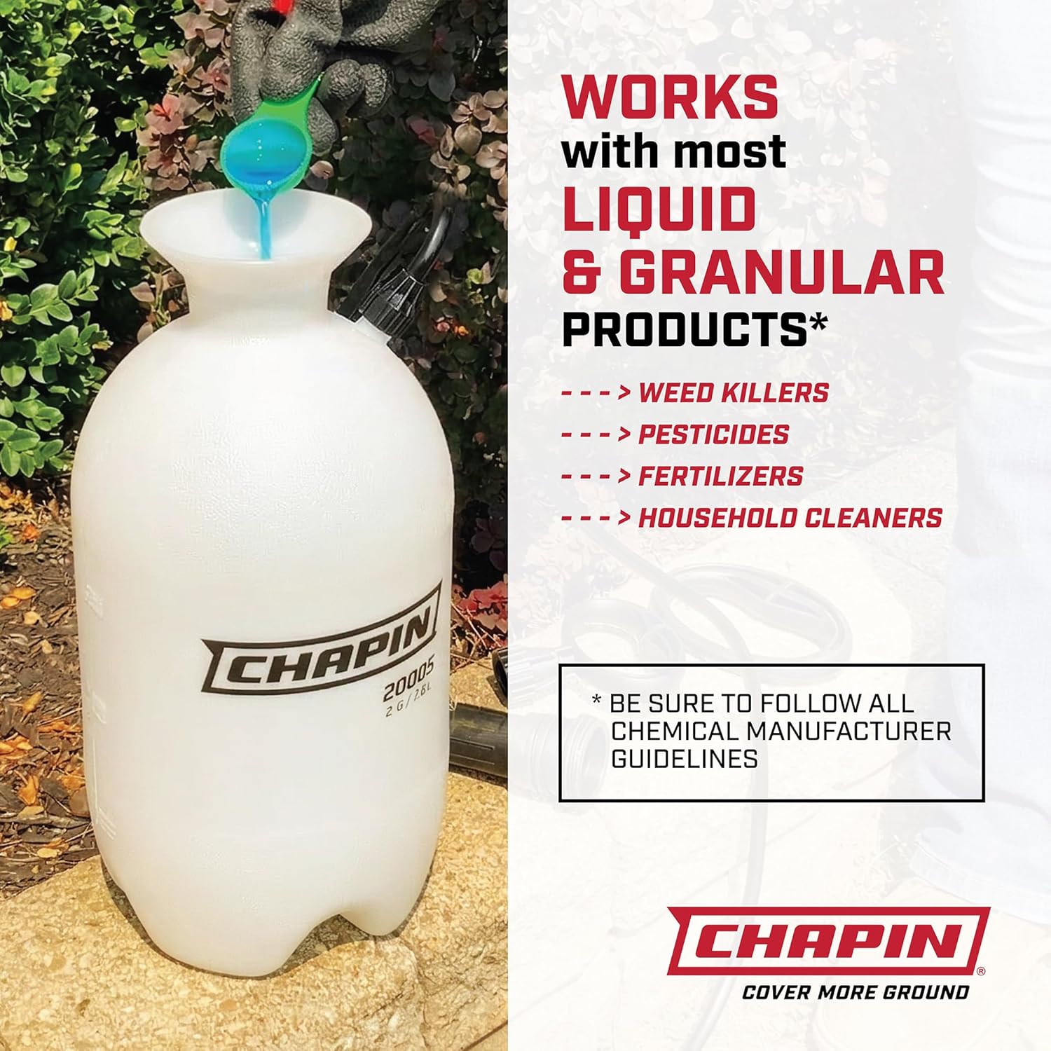 AUCT 13236 - Chapin 20004 Pump Sprayer, 1-Gallon SureSpray Translucent Ta - Image 4