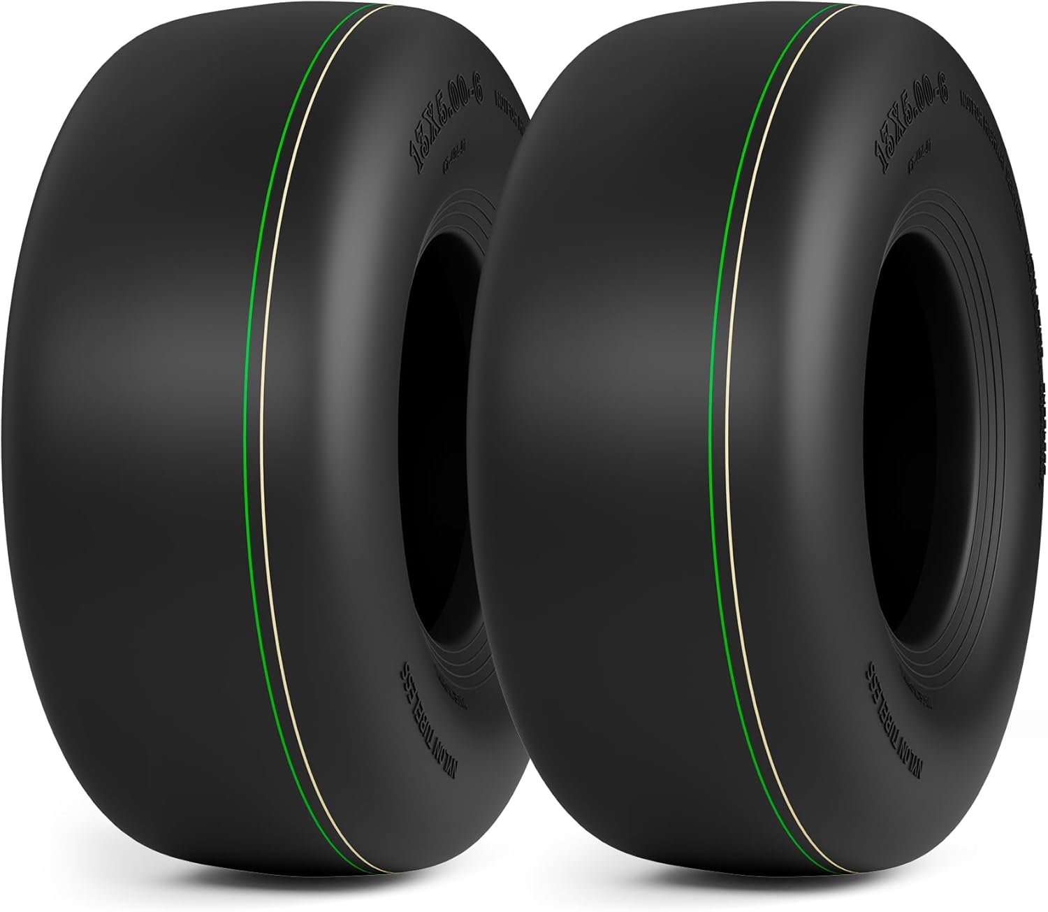 AUCT 12817 - $55 RONPOW 13x5.00-6 Tubeless Lawn Mower Tire, 13x5x6 Zero T