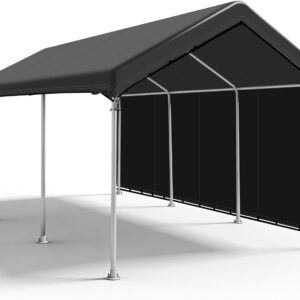 AUCT 13038 - $150 SIHAIAN 10 x 20 Ft Carport Replacement Canopy Cover wit