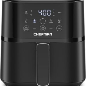 AUCT 13382 - $94 Chefman Air Fryer   4 QT Compact Airfryer for Quick & Ea