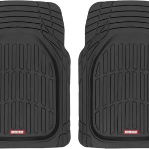 AUCT 11929 - Motor Trend -2 Piece Front Car Floor Mats- Black FlexTough C