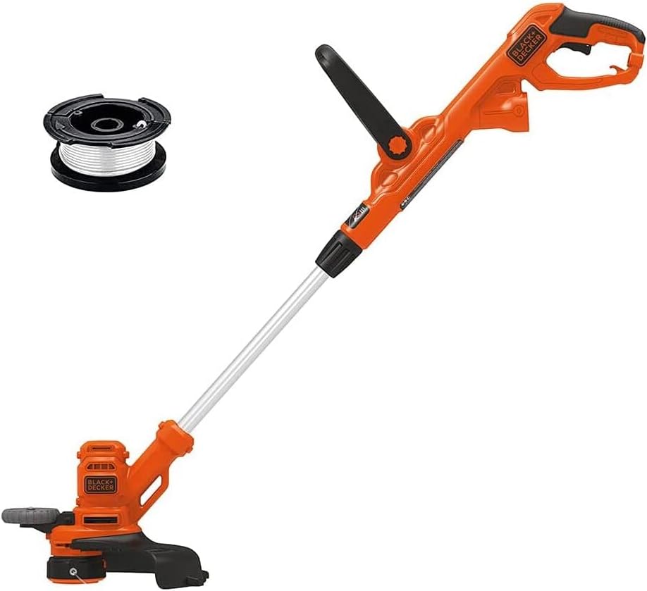 AUCT 14274 - $58 BLACK+DECKER Weed Wacker with Auto Feed, 14-Inch 2 in 1