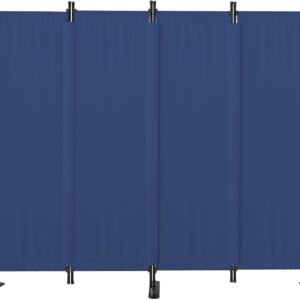AUCT 13766 - GOJOOASIS Room Divider 4 Panel Folding Privacy Screen, Porta