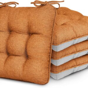AUCT 13372 - $64 Love's cabin Memory Foam Chair Cushions Set of 4, 19"x19