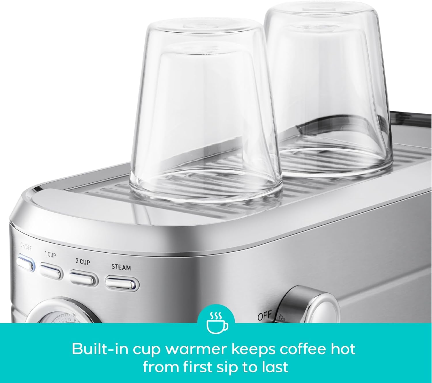 AUCT 13238 - $129 CASABREWS CM5418 Espresso Machine 20 Bar, Compact Espre - Image 4