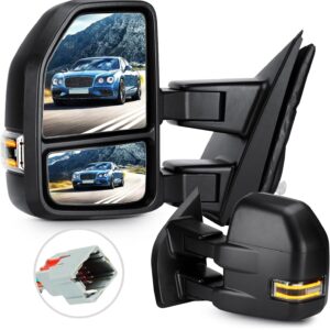 AUCT 13103 - $216 Towing Mirrors for Ford F-150 2015 2016 2017 2018 2019