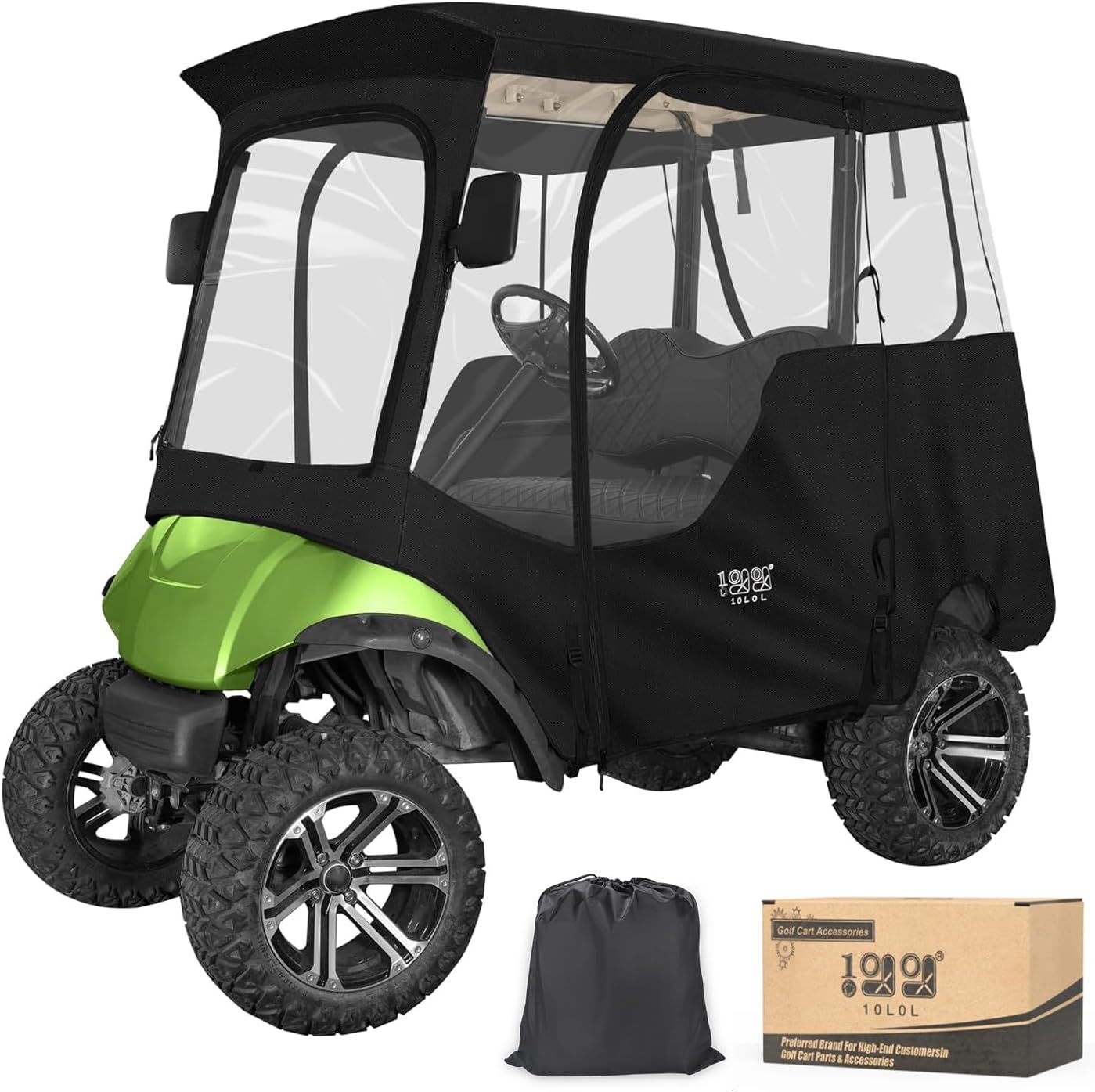 AUCT 13801 - $120 10L0L 2/4 Passenger Golf Cart Enclosure for Yamaha G14