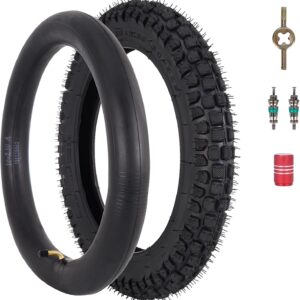 AUCT 13978 - RUTU 16x2.5 Tire and Inner Tube Set, 16x2.50 Scooter Tire fo