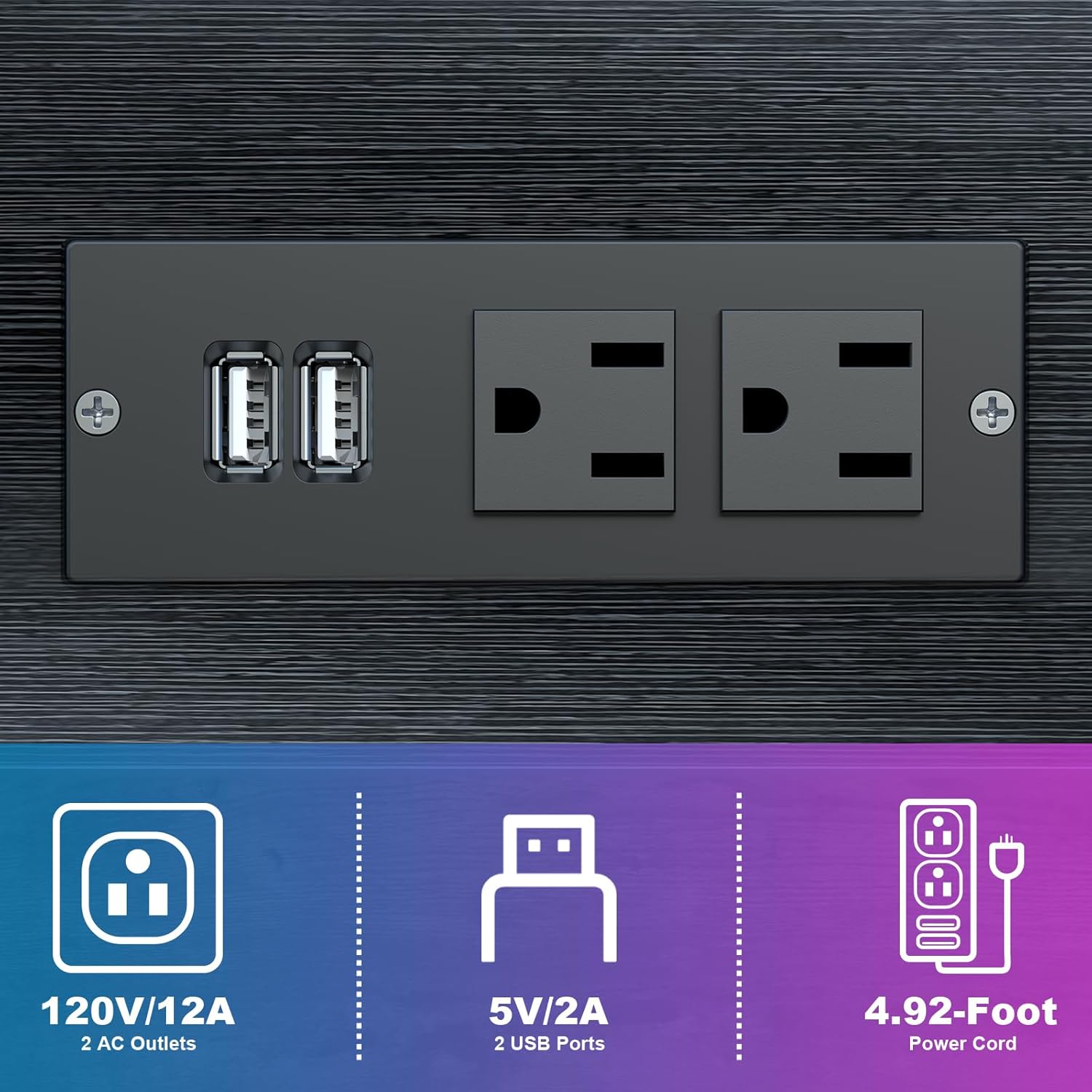 AUCT 13378 - $60 Computer Tower Stand with Charge Station and USB Chargin - Image 3