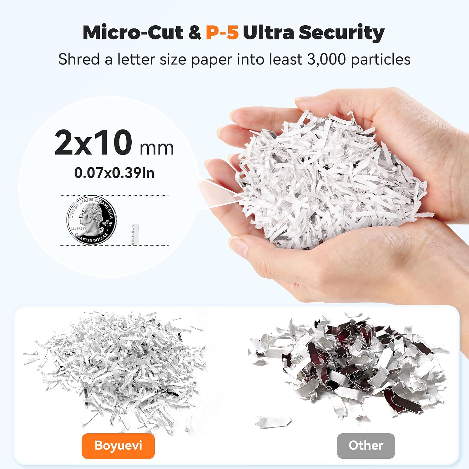 AUCT 14228 - $265 200-Sheet Auto Feed Paper Shredder, Touchscreen Heavy D - Image 3