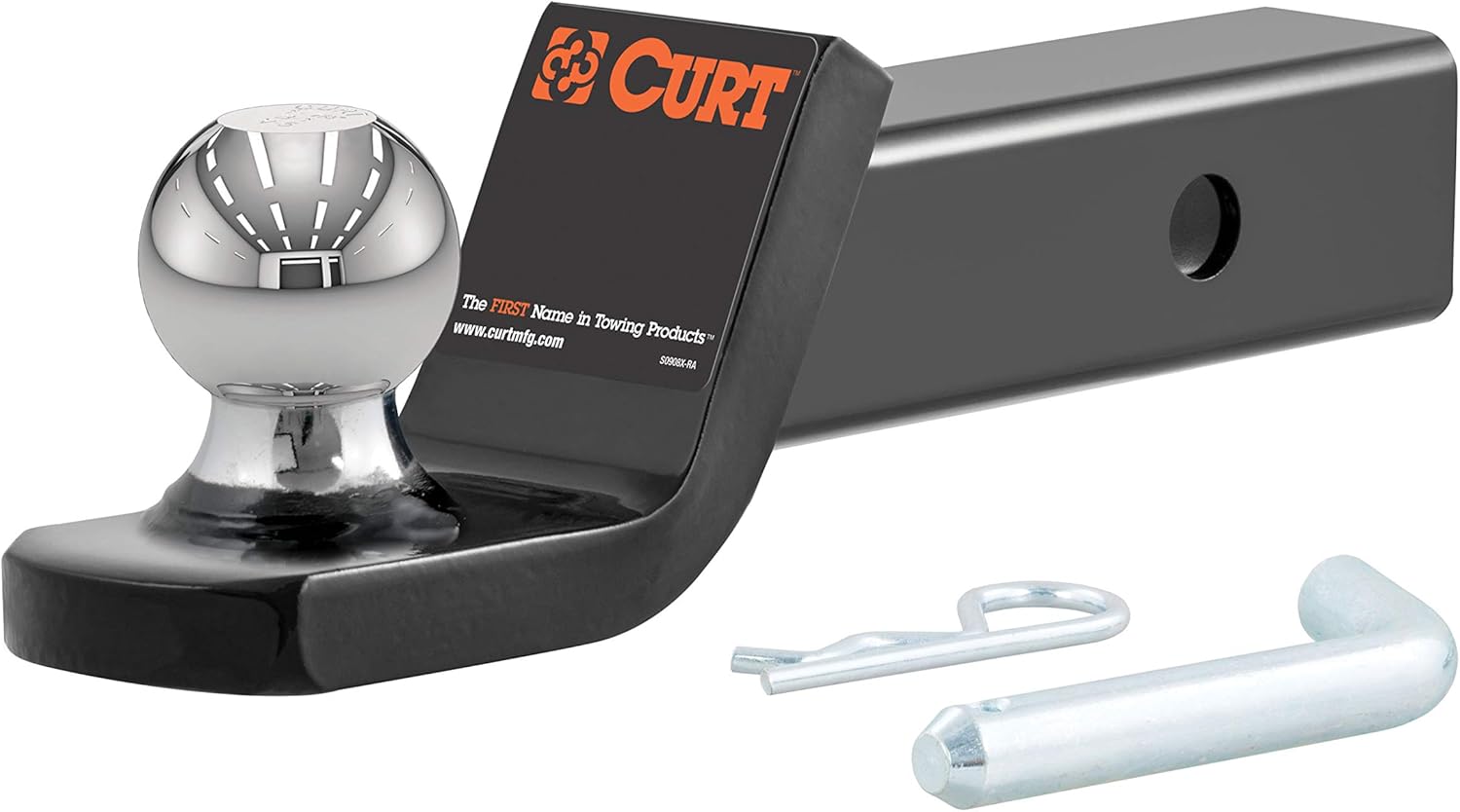 AUCT 13235 - CURT 45134 Fusion Trailer Hitch Mount with 2-Inch Ball & Pin