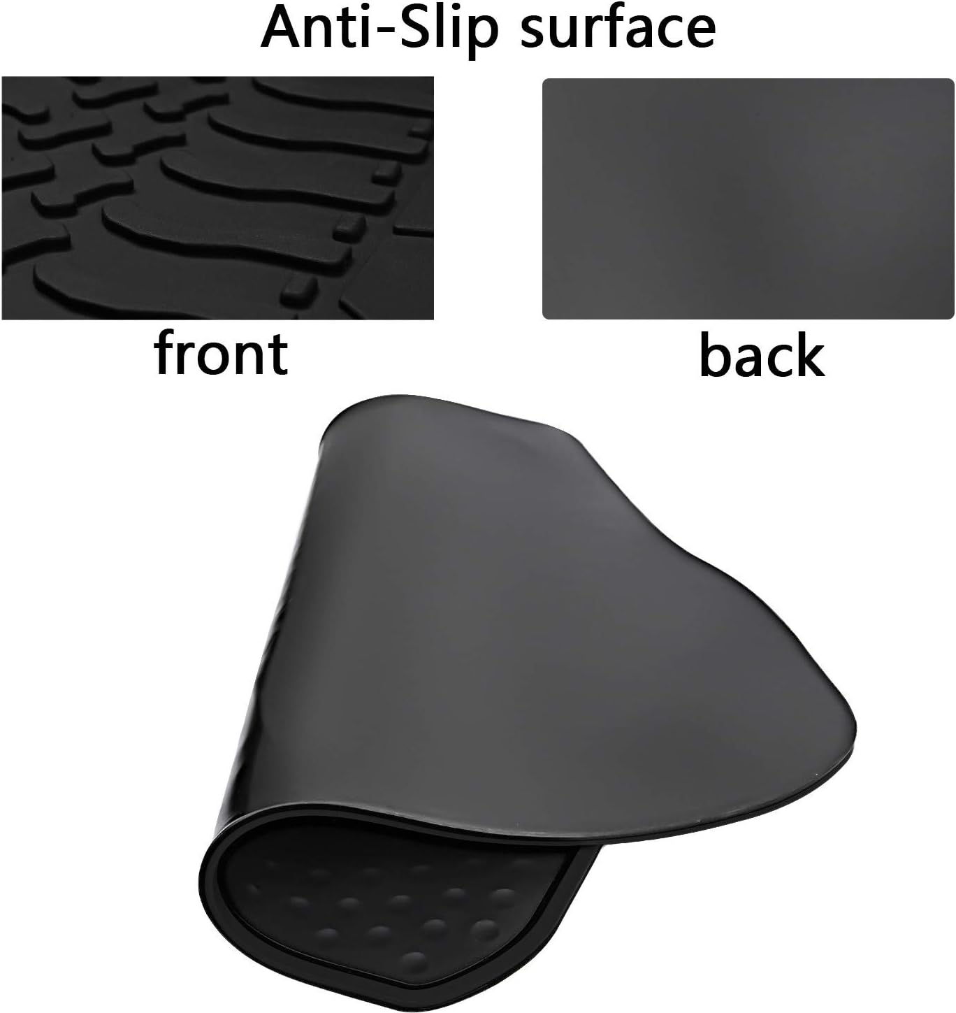AUCT 12239 - Car Floor Mat Custom Fit for Jeep Compass 2017-2025 2026 Ful - Image 4