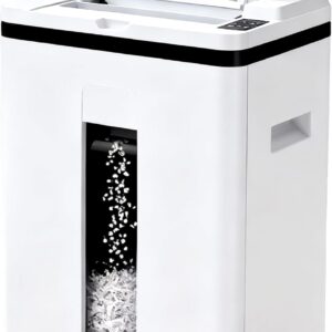 AUCT 14228 - $265 200-Sheet Auto Feed Paper Shredder, Touchscreen Heavy D
