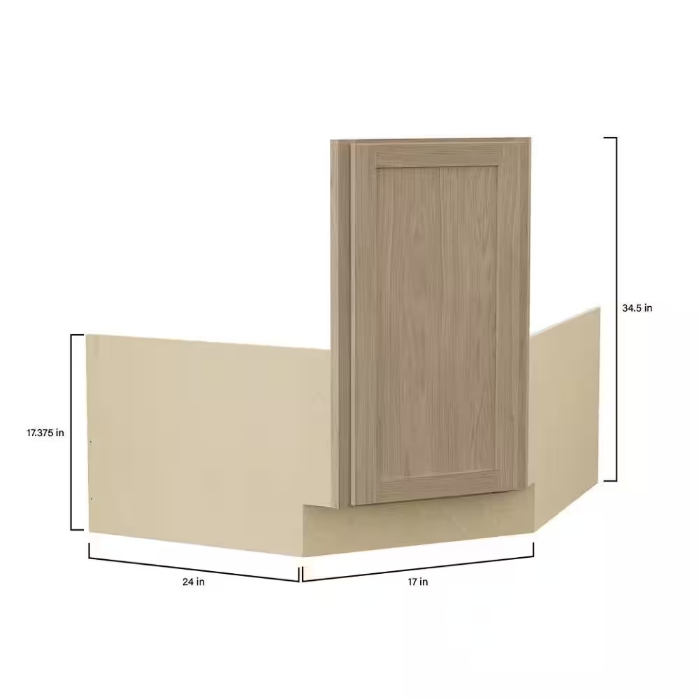 AUCT 14261 - $189 Sinclair 36 in. W x 24 in. D x 34.5 in. H Assembled Cor - Image 3