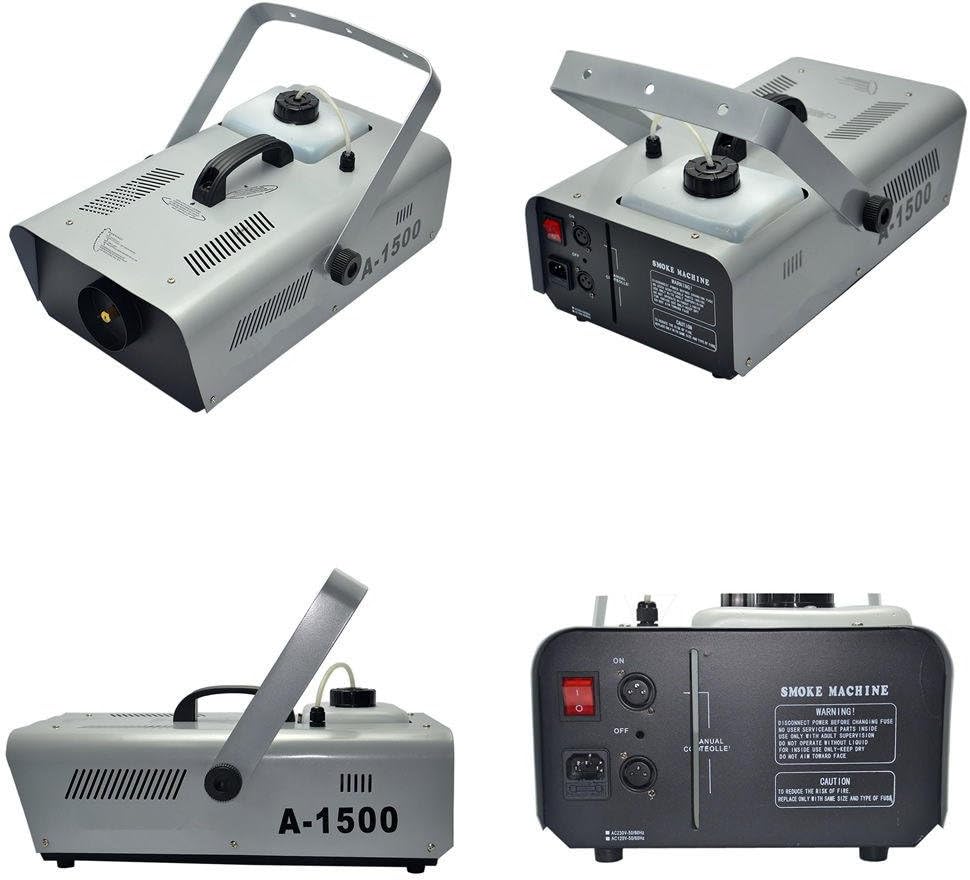 AUCT 13411 - $304 Remote Pro 1500W Thermostatic Fog Machine DJ Show Stage - Image 4