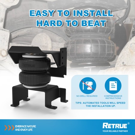 AUCT 14005 - $190 RETRUE Rear Air Bags Suspension Kit for 2015-2025 Ford - Image 2