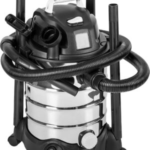 AUCT 13241 - $65 Amazon Basics Wet Dry Shop Vacuum Cleaner, 6 Gallon, 3.5