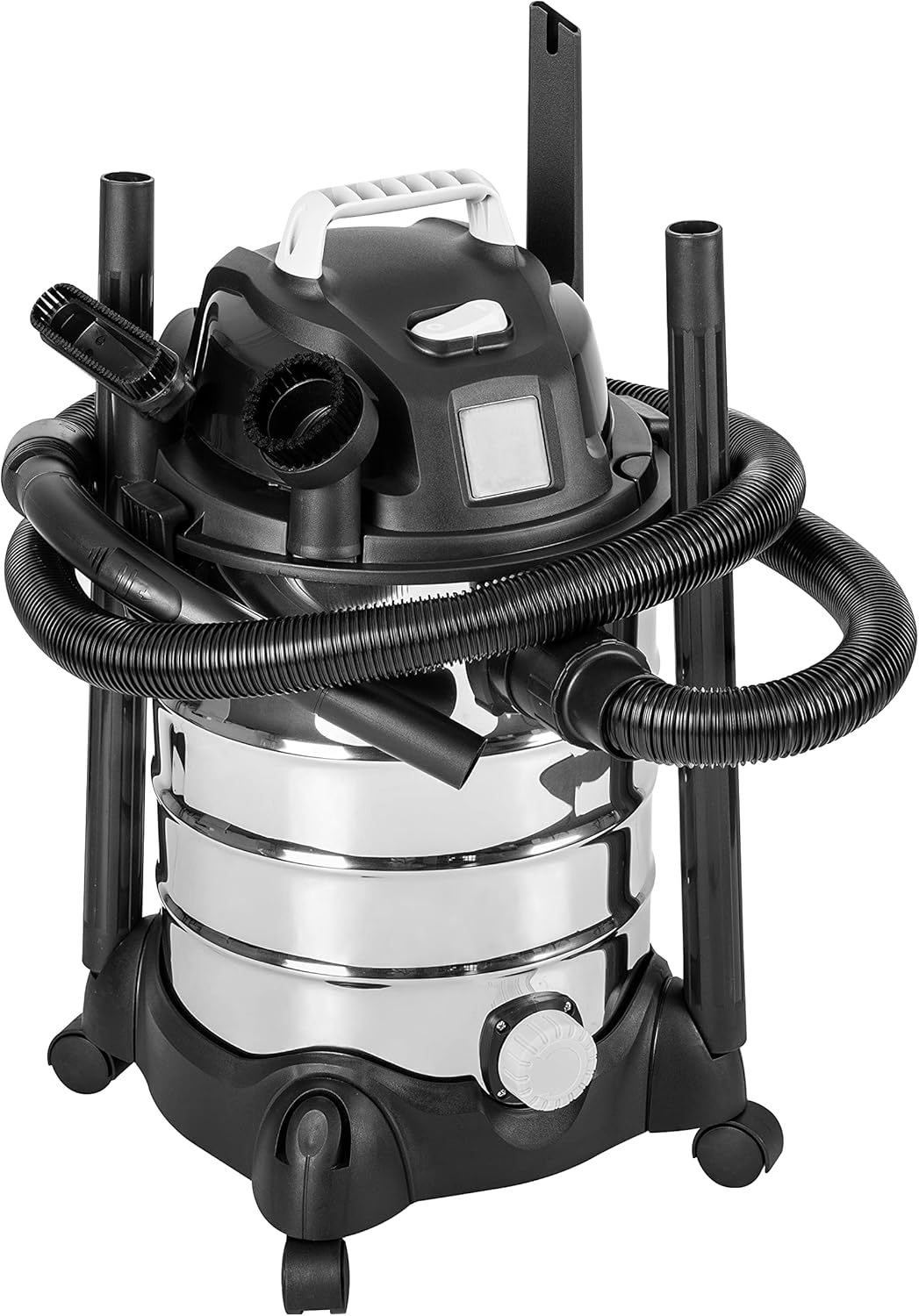 AUCT 13241 - $65 Amazon Basics Wet Dry Shop Vacuum Cleaner, 6 Gallon, 3.5