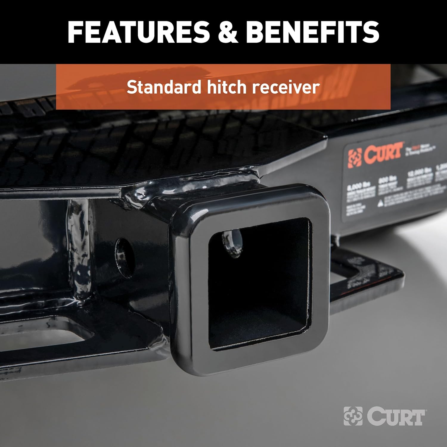 AUCT 14343 - $246 CURT 13028 Class 3 Trailer Hitch, 2-Inch Receiver, Dril - Image 4