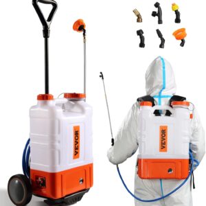 AUCT 14279 - $148 VEVOR 4 Gallon Battery Powered Backpack Sprayer with Wh