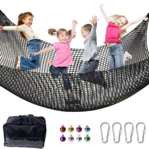 AUCT 13361 - $80 Climbing Net for Kids - 14.8FT x 9.9FT Double Layers Hea