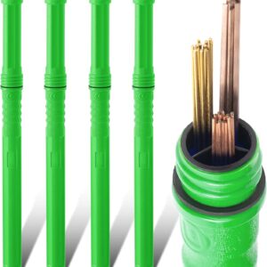AUCT 12923 - 4 Pcs Welding Rod Storage 40 Inch Tig Rod Storage Canisters