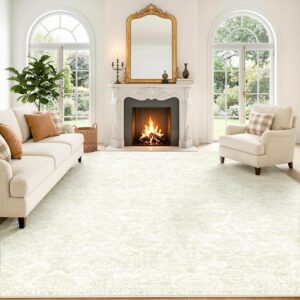 AUCT 14350 - $57 LIVELYGLOW 8x10 Washable Area Rug for Living Room Bedroo