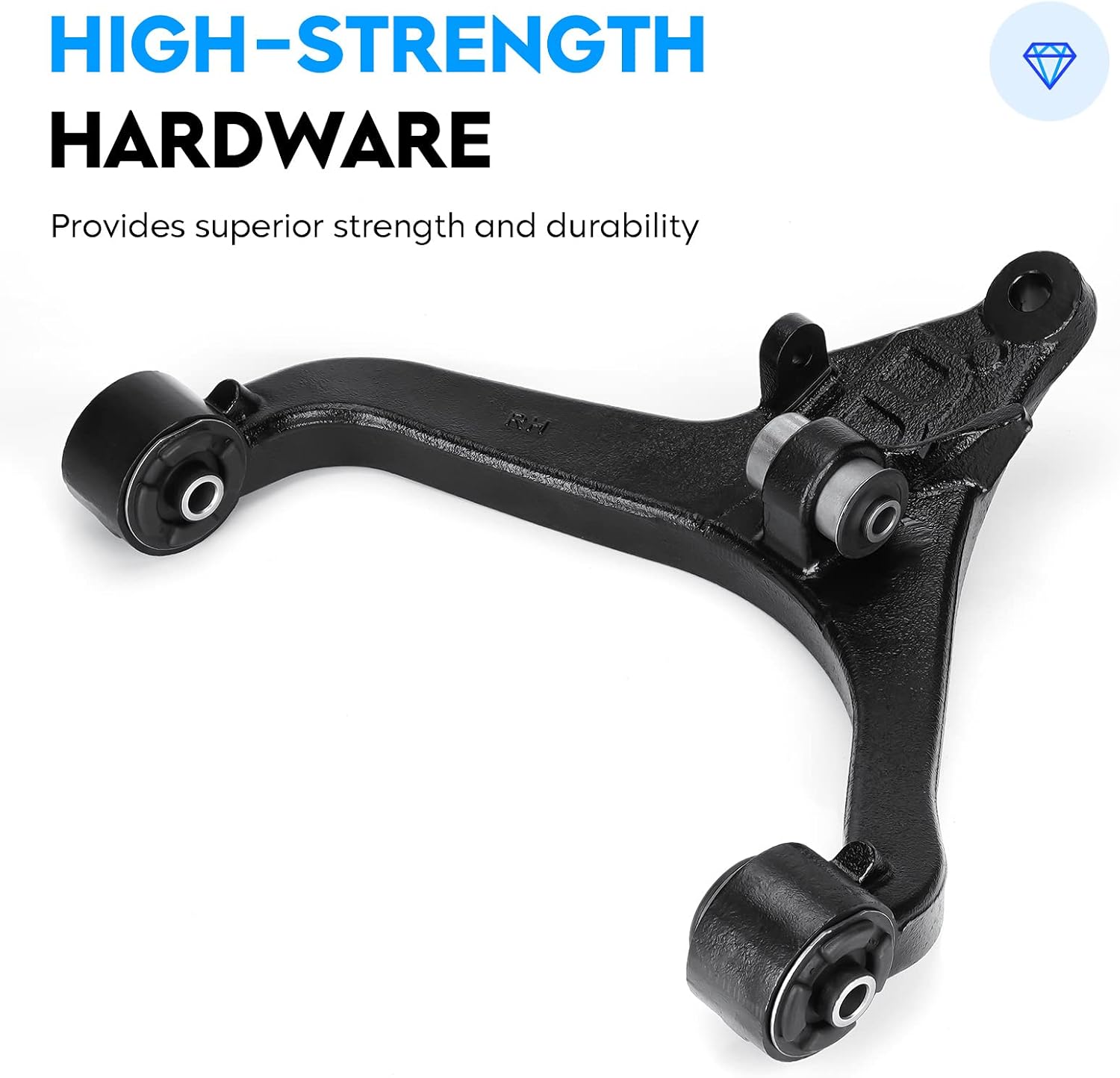 AUCT 14352 - $114 K641558 K641559 Front Lower Control Arms for Jeep Liber - Image 4