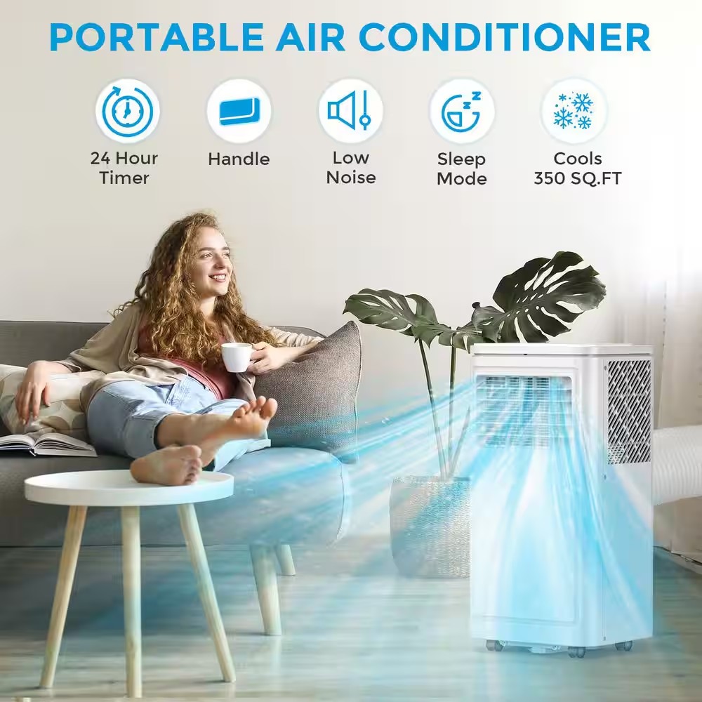 AUCT 14260 - $270 8,000 BTU (5,000 BTU DOE) 115-Volt Portable Air Conditi - Image 4