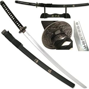 AUCT 14303 - Last Samurai Japanese Sword-Katana Honor Comes with Free Sta
