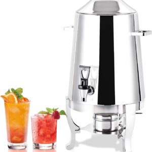 AUCT 13289 - $119 13L Hot Beverage Dispenser Coffee Chafer Urn Stainless
