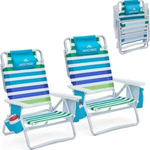 AUCT 12248 - $110 Beach Chair, Beach Chairs for Adults,Outdoor Folding Be