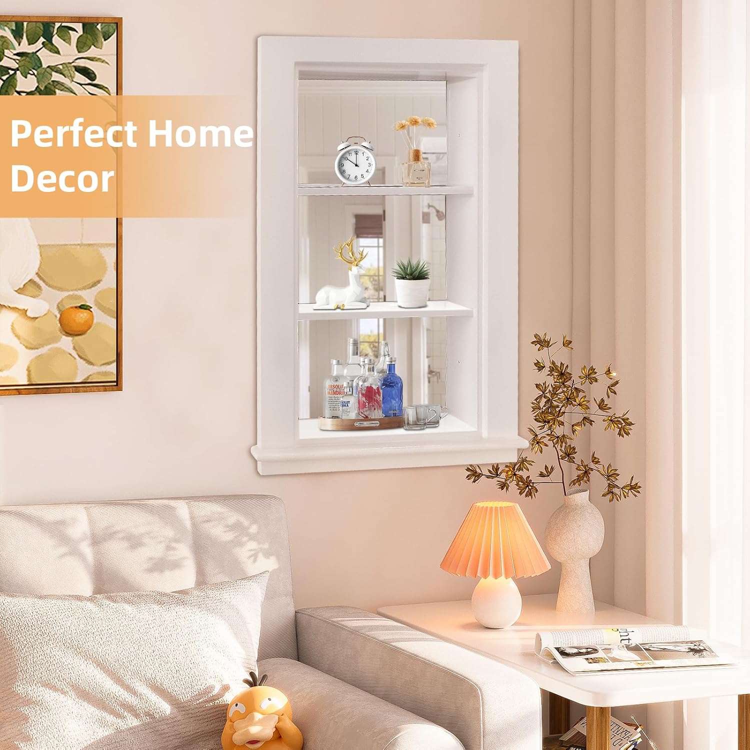 AUCT 12175 - $130 14 x 24 Recessed Medicine Cabinet, White Bathroom Wall - Image 2