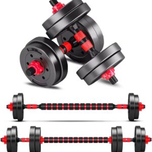 AUCT 14367 - Adjustable-Dumbbells-Sets,Free Weights-Dumbbells Set of 2 Co