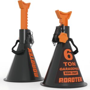 AUCT 12414 - $108 Jack Stands, 6 Ton (12,000 lbs) Heavy Duty Car Jack Sta