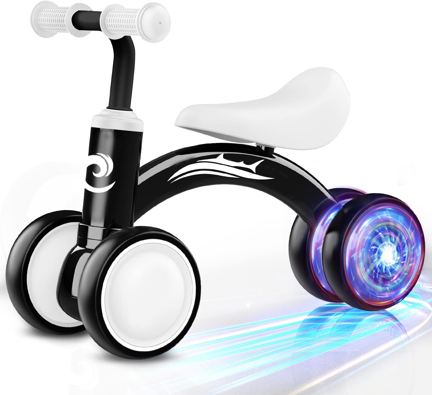 AUCT 13349 - Gamfeiny Colorful Lighting Baby Balance Bike Toys for 1 Year