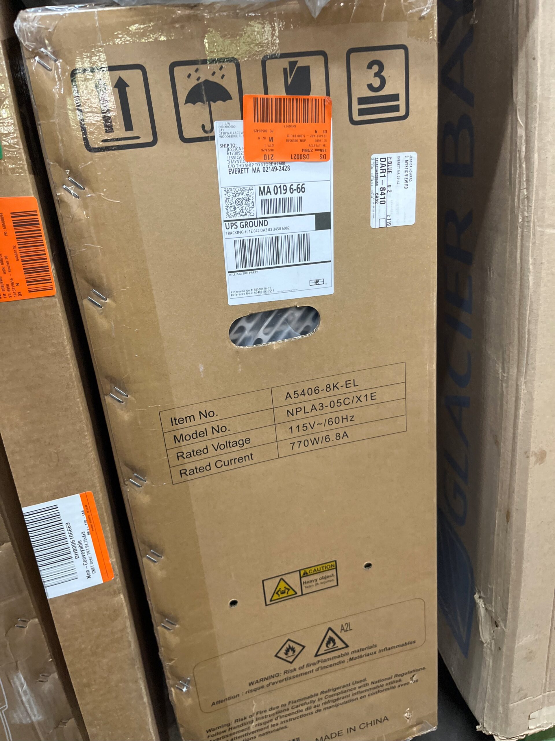 AUCT 14260 - $270 8,000 BTU (5,000 BTU DOE) 115-Volt Portable Air Conditi - Image 5
