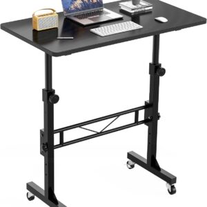AUCT 13919 - HOMIDEC Standing Desk, 32 Inch Portable Small Desk Adjustabl
