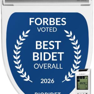AUCT 14294 - $459 Bio Bidet BB2000 Bliss Electric Bidet Toilet Seat, Warm