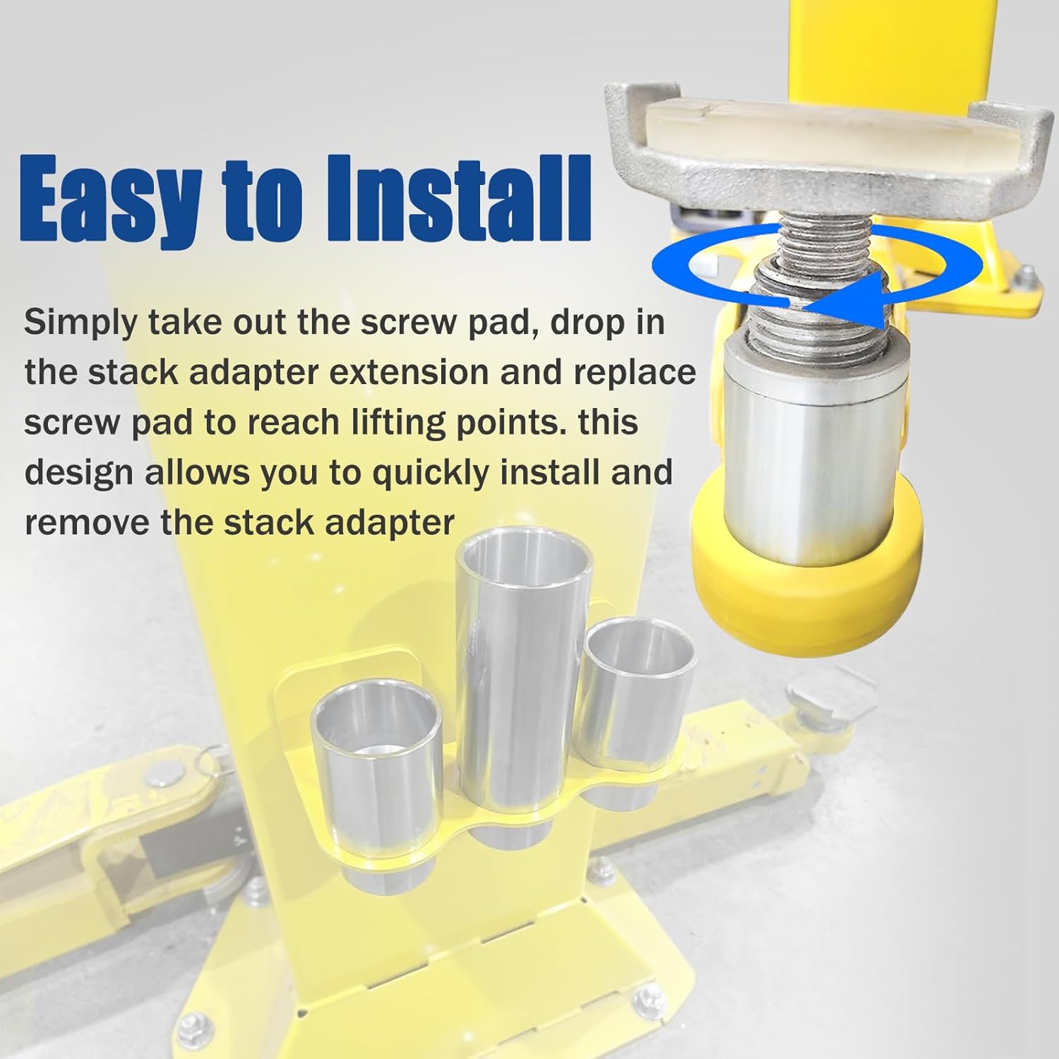 AUCT 14356 - $200 10315 Stack Truck Adapter Kit For Challenger Lifts CL10 - Image 4