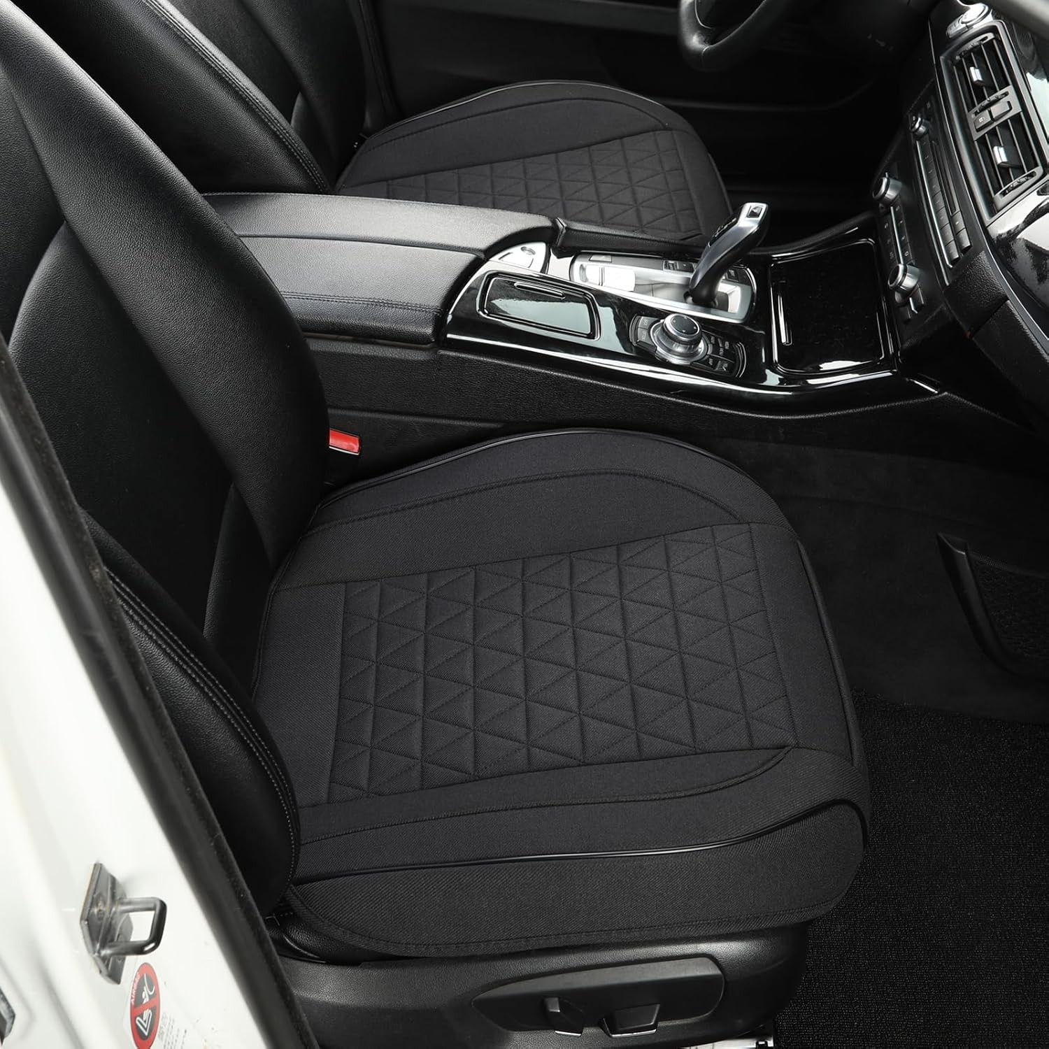 AUCT 12119 - West Llama Linen Front Car Seat Cover Protector Anti-Slip Bo - Image 2