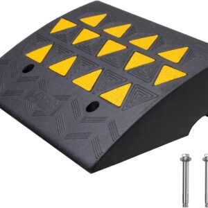 AUCT 12332 - VEVOR Rubber Curb Ramp 6' Rise Height Sidewalk Threshold Ram