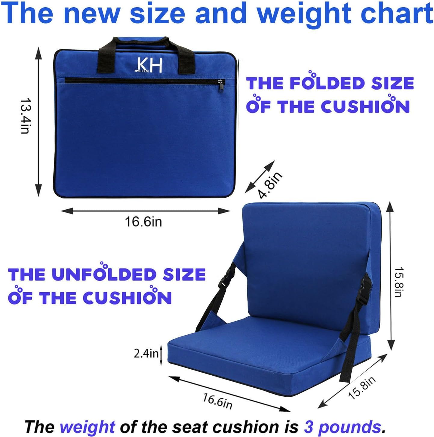 AUCT 13348 - Indoor & Outdoor Folding Chair Cushion Without Back Support, - Image 3