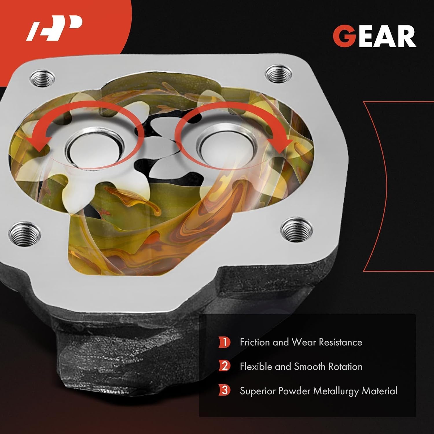 AUCT 13085 - $92 A-Premium Engine Oil Pump for 1.8L - Compatible with Hon - Image 4