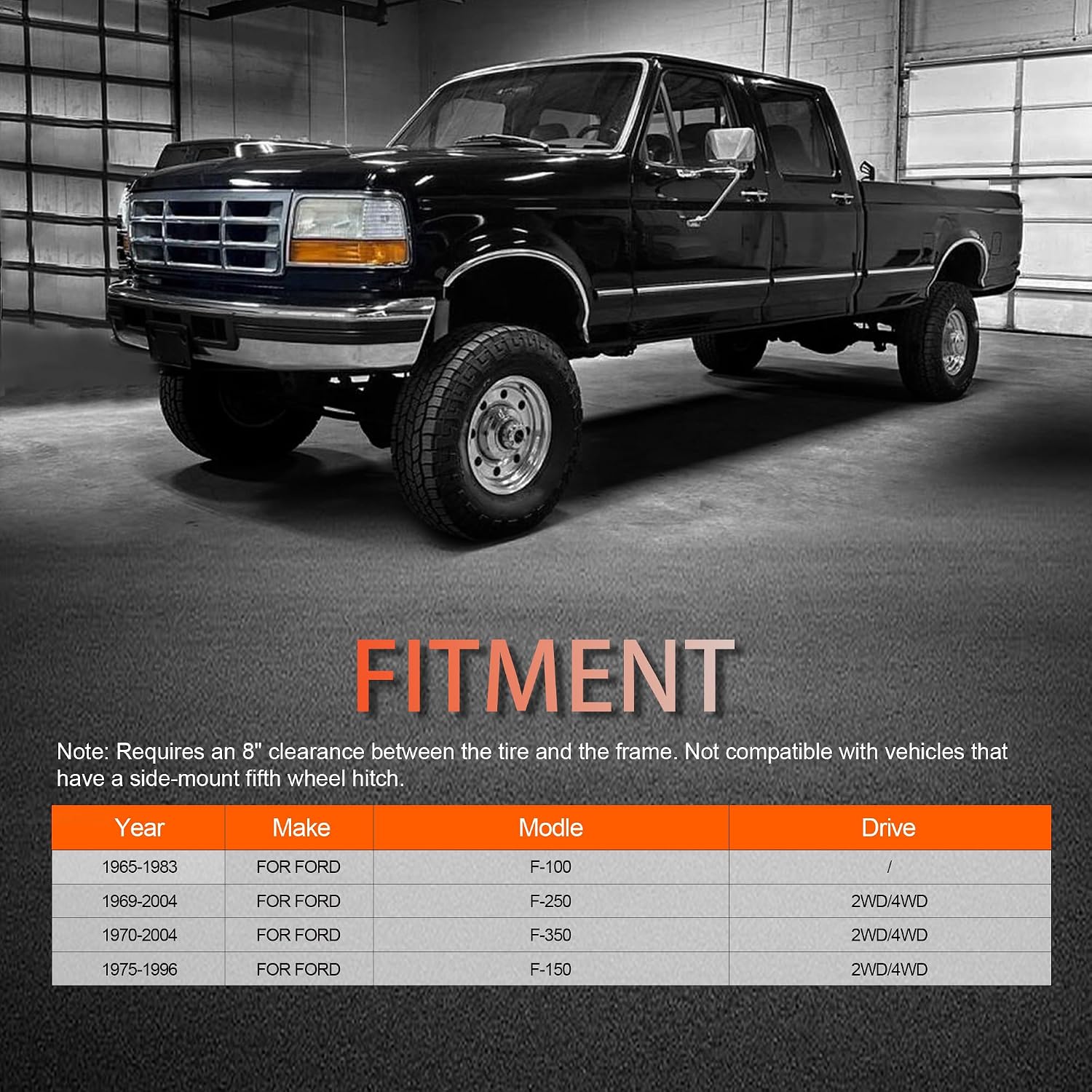 AUCT 14300 - $190 DEEAGLE Air Bags Suspension Kit for 1969-2004 Ford F-25 - Image 4
