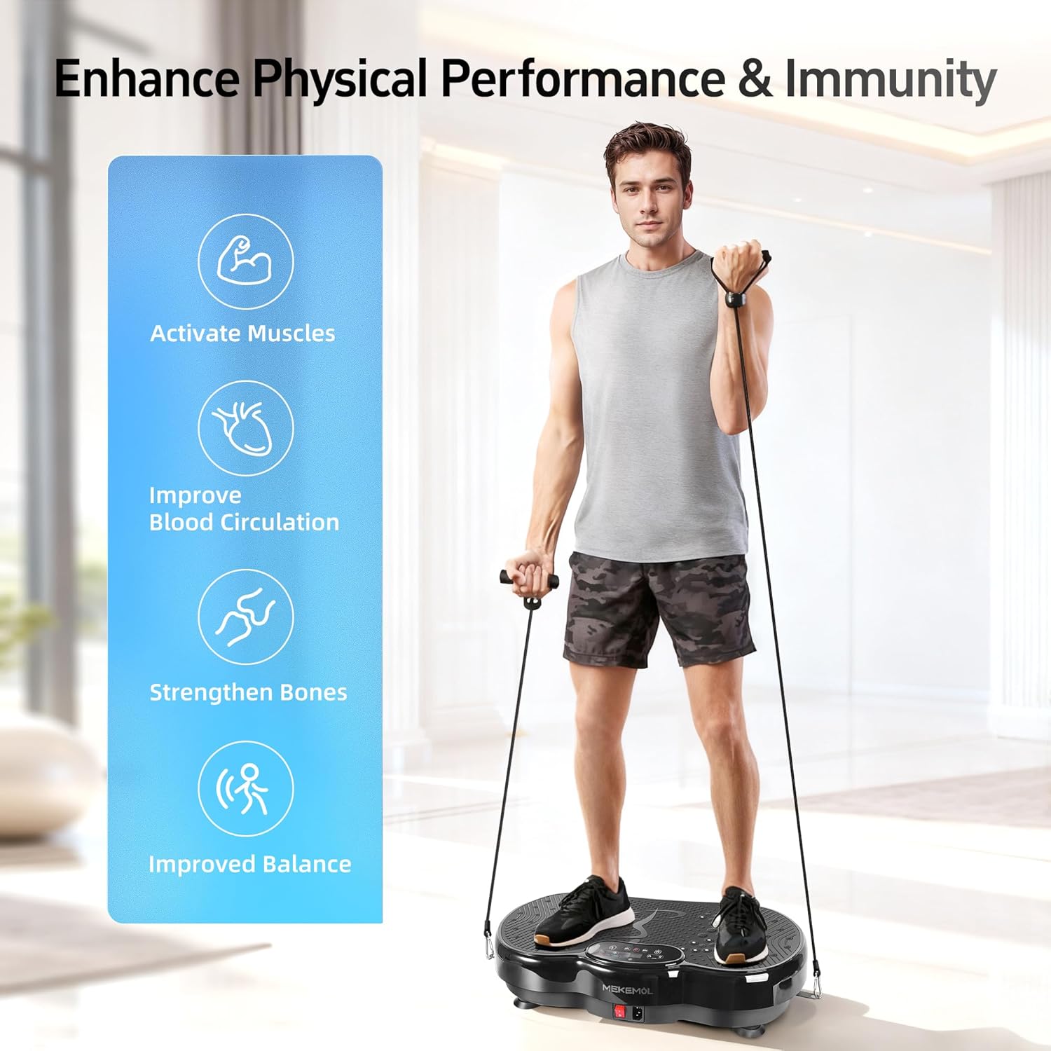 AUCT 14089 - Vibration Plate Exercise Machine - Vibrating Plate for Lymph - Image 3